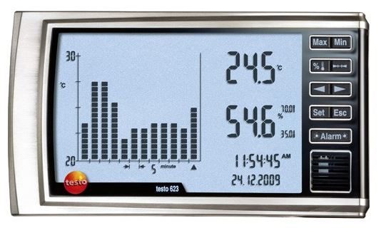 Máy Đo Nhiệt Độ Và Độ Ẩm Testo 623