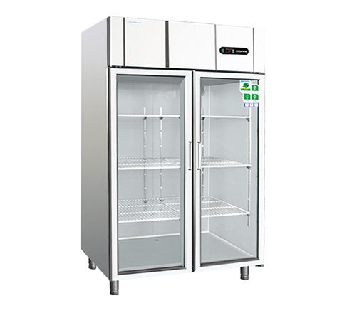 TỦ MÁT 2 CỬA KÍNH LỚN COOLMES, AS1.0G2