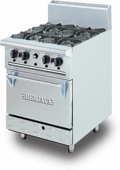 BẾP ÂU 4 HỌNG KÈM LÒ NƯỚNG BERJAYA DRO4L
