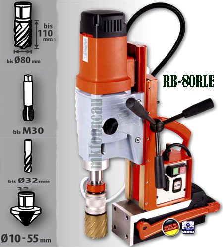 Máy khoan từ có taro RB-80RLE