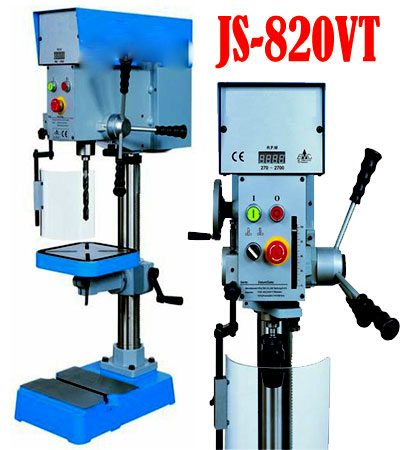 Máy khoan 20mm có ta rô M12 JS-820VT