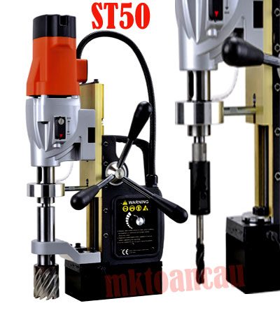 Máy khoan từ đế xoay có taro ST50