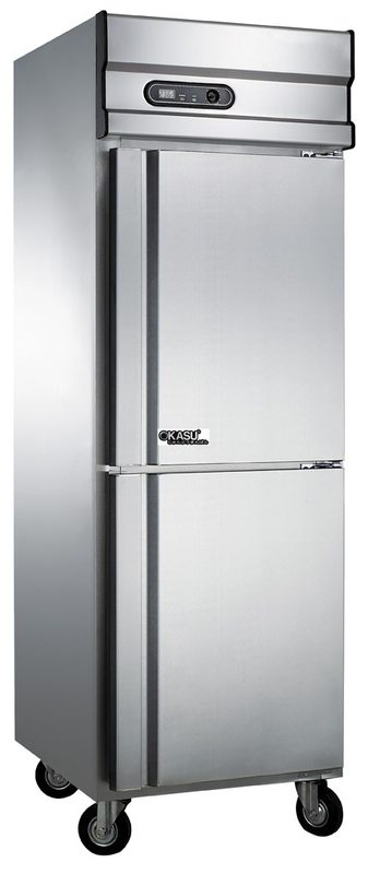 Tủ đông 2 cánh Inox OKASU OKS-D0.5LA2A