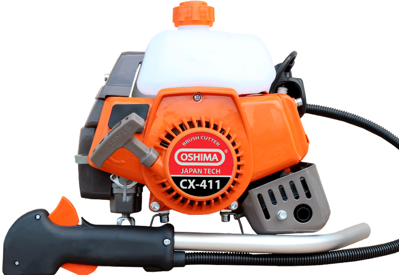 MÁY CẮT CỎ OSHIMA 411 CAM XÁM