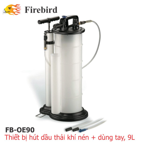 Thiết bị hút dầu thải khí nén- dùng tay 9L FB-OE90