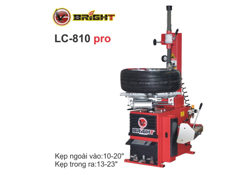 Máy ra vào lốp xe con Bright LC-810pro