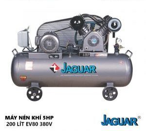 Máy Nén Khí Piston 5HP 200 Lít Jaguar EV80 380v