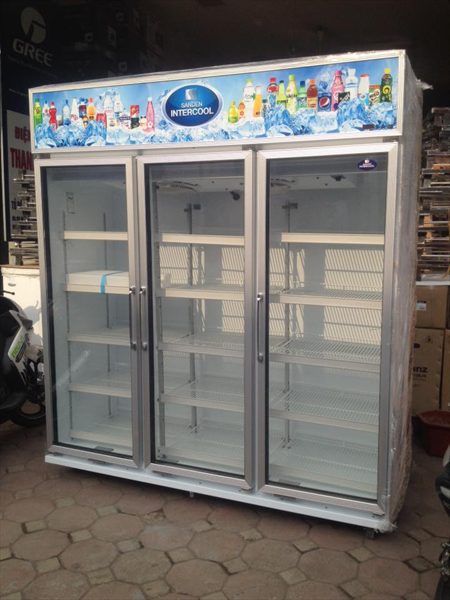 Tủ mát 3 cánh kính Sanden Intercool SDC-1500AY