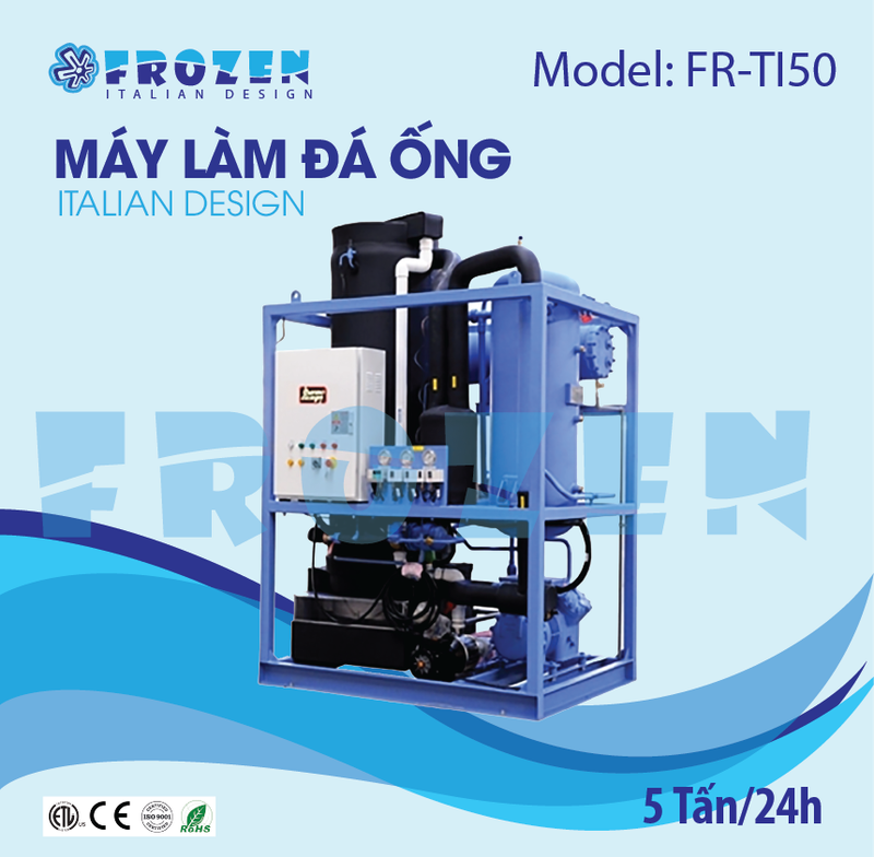 Máy làm đá ống thông minh Frozen FR-TI50