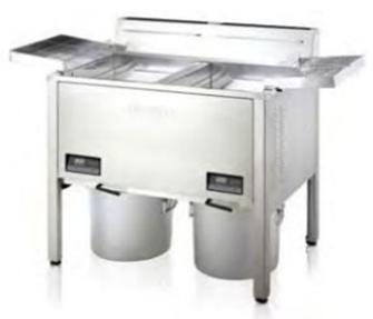 Bếp Chiên Đôi Bằng Ga Southwind GF-900P