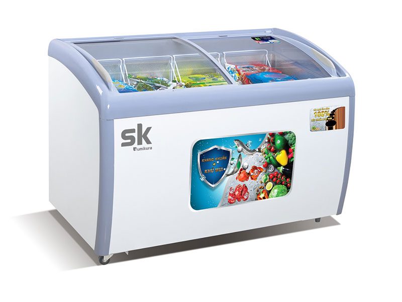Tủ đông kính lùa OKASU SKFS-300C