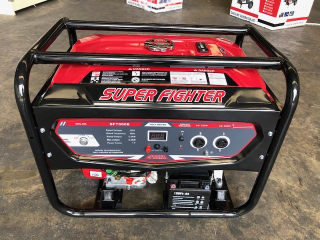 Máy Phát Điện Xăng 6Kw Super Fighter SF7000E