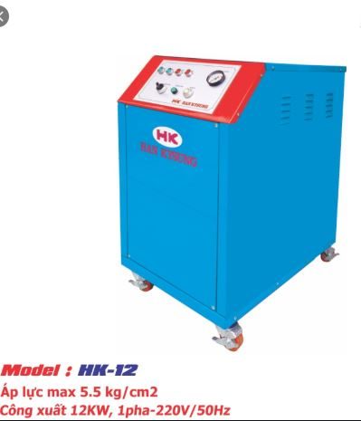 Máy rửa xe hơi nước nóng Công suất 12KW