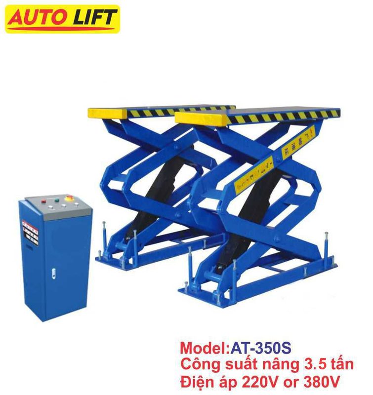 Cầu nâng cắt kéo thân ngắn AT-350S