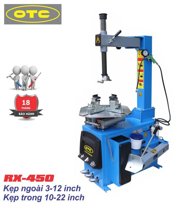 Máy ra vào lốp xe máy RX450