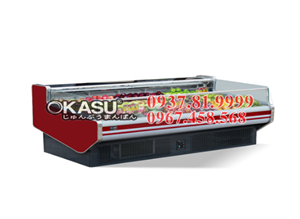 Tủ mát trưng bày siêu thị OKASU- 09XG-2.0M