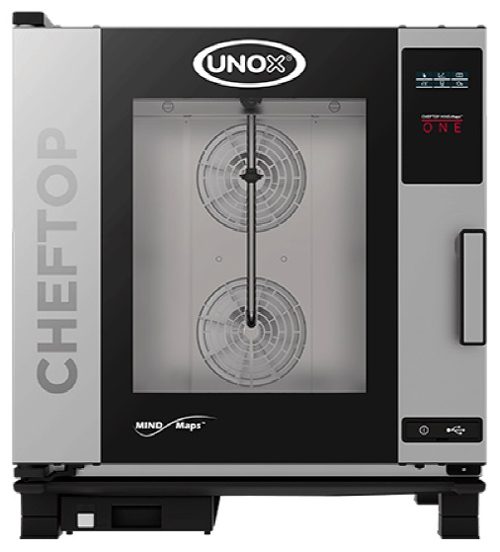 Lò hấp nướng đa năng 7 khay dùng điện Unox XEVC-0711-E1R