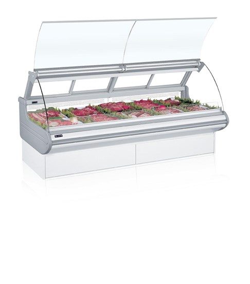 Tủ trưng bày thịt cửa lật OPO  E0M1-08CL