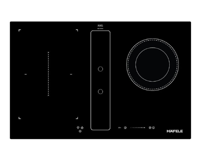 Bếp điện từ kết hợp hút mùi Hafele HC-IHH80A