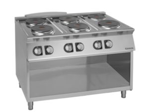 Bếp Âu 6 họng mặt tròn dùng điện Giorik CE76TG