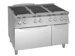 Bếp Âu 6 họng mặt vuông dùng điện Giorik CE76QE