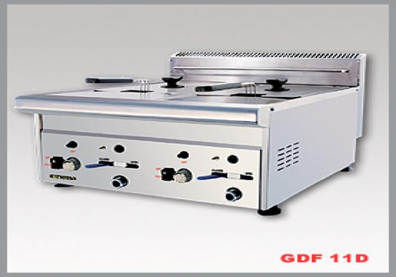 BẾP CHIÊN NHÚNG DÙNG GAS ĐỂ BÀN BERJAYA GDF11D