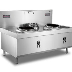 Bếp Á 2 họng dùng điện Mantru.E ZC2-C4030A-W