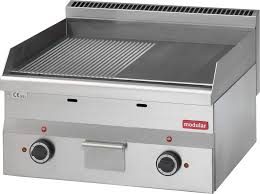 Bếp chiên bề mặt phẳng có rãnh Modular FU 60/60 FTRE