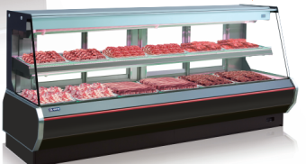 Tủ trưng bày thịt 2 ngăn OPO D1M1-10SF