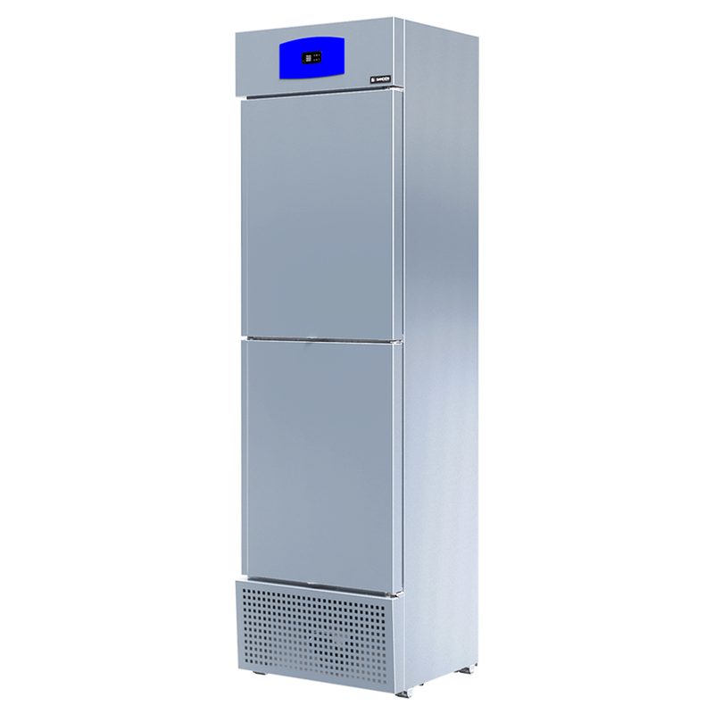 Tủ mát 2 cánh inox Sanden Intercool SPS-0403 (378 lít)