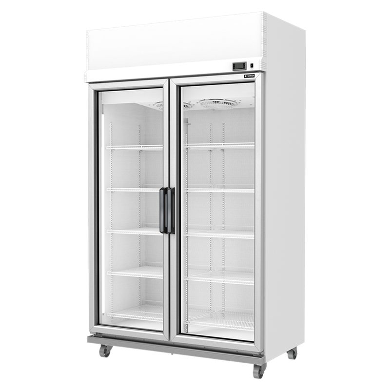 Tủ mát Sanden cánh kính YPM-120P