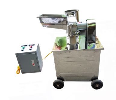 Máy nghiền bột khô mịn inox 200( Tủ điện)