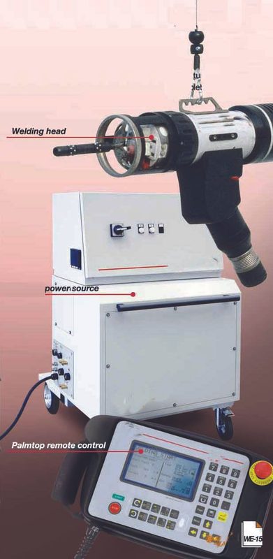 Máy hàn ống mặt sàng bán tự động