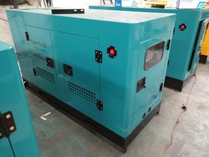 MÁY PHÁT ĐIỆN CHẠY DẦU 15KW BAMBOO 18800 - 3 PHA
