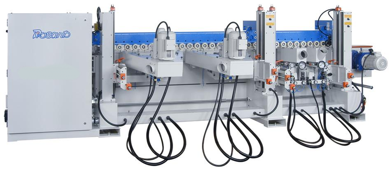 Máy chà nhám cạnh profile 2 băng 2 đĩa Prosand HR-S2W2