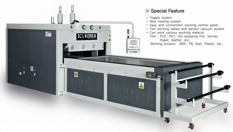 Máy ép màng chân không Hàn Quốc JKMP-35268