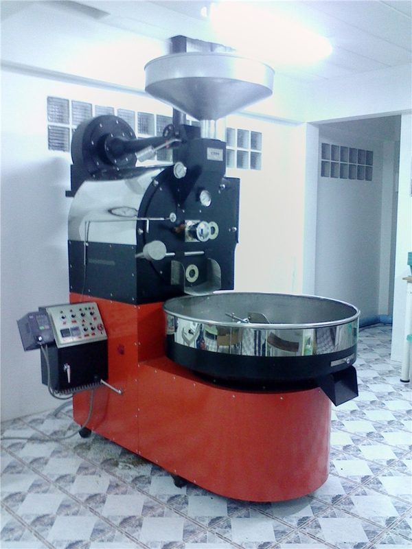 Máy rang cà phê mẻ 10kg