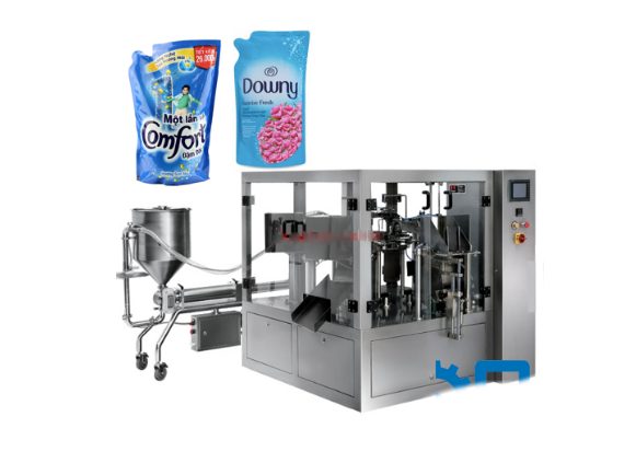 MÁY ĐÓNG GÓI NƯỚC XẢ VẢI OKS-2214