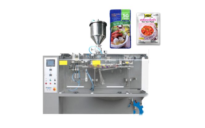 MÁY ĐÓNG GÓI DỊCH THỂ NẰM NGANG OKS-224