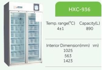 Tủ lạnh trữ máu Haier HXC-936