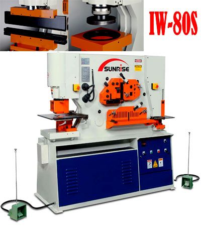 Máy cắt đột thủy lực 10Hp IW-80S
