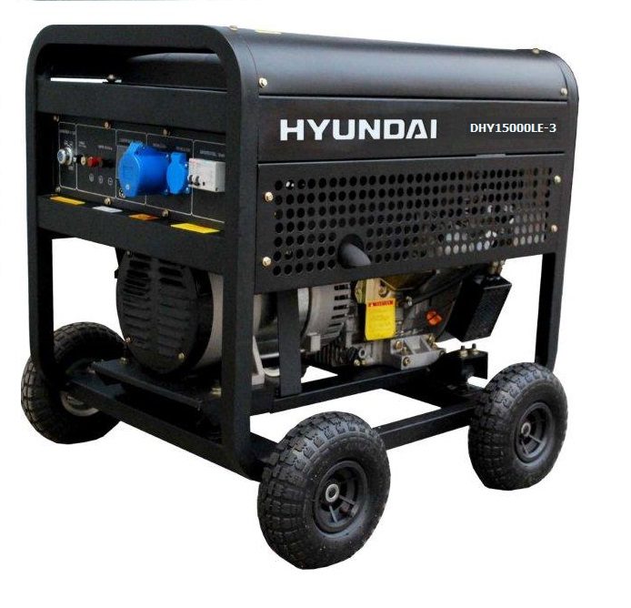 Máy Phát Điện Diesel Hyundai DHY 15000LE-3