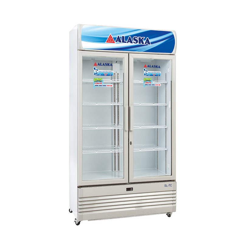 Tủ mát 2 cánh kính Alaska SL-7C