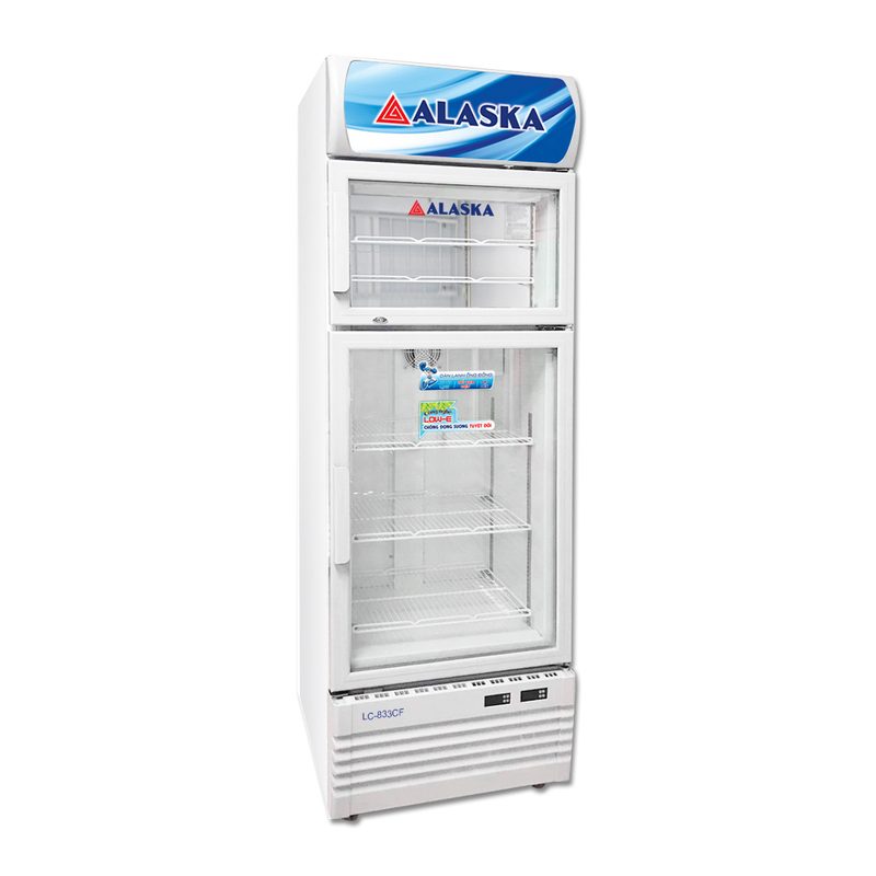 Tủ mát 2 cánh kính Alaska LC-833CF