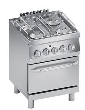 Bếp âu 4 họng có lò nướng LIne 600 ATA K6GCU10FF
