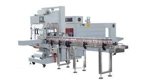 Máy cắt ,dán co lốc chai tự động QSJ5040A