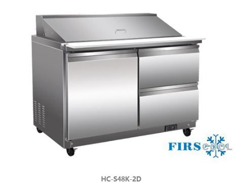 Bàn mát chuẩn bị Salad, Sandwich HC-S48K-2D