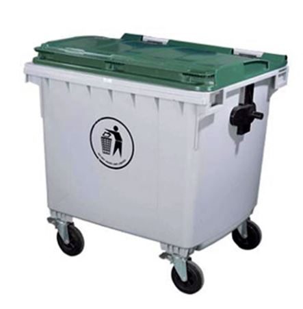 THÙNG RÁC NHỰA BỐN BÁNH XE TR4B