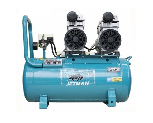 Máy nén khí không dầu Jetman JM-780x2
