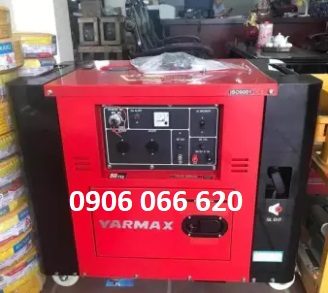 Máy Phát Điện Chạy Dầu 6Kw Yarmax 9700T Siêu Cách Âm